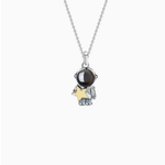 Starlight Moon Projection Couple Necklace