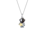 Starlight Moon Projection Couple Necklace