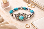 TURQ CROSS PENDANT
